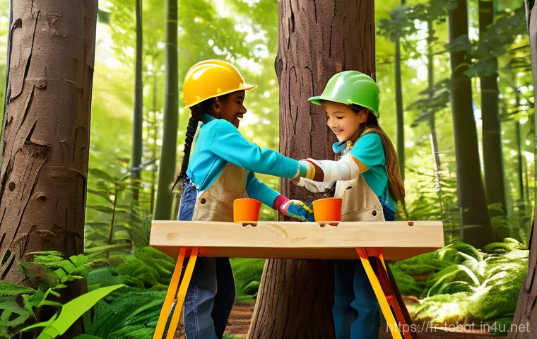 또봇에서 배우는 우정의 가치 - **Prompt: Animated Friendship Treehouse Adventure**
"A vibrant, detailed animated scene featurin...